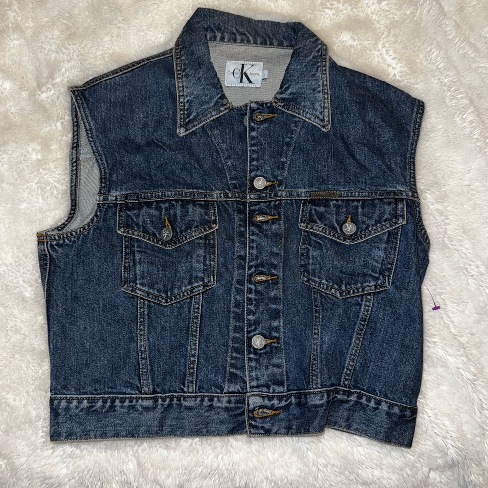 Calvin Klein Denim vest